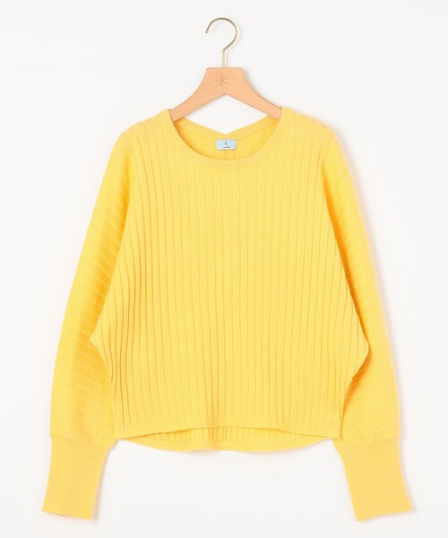 【セール】BOREROリブドルマン ニット（ニット/セーター）｜組曲（クミキョク）