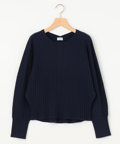 【セール】BOREROリブドルマン ニット（ニット/セーター）｜組曲（クミキョク）