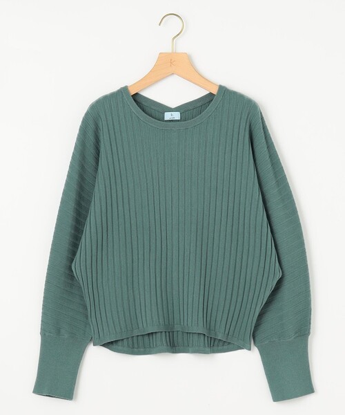 【セール】BOREROリブドルマン ニット（ニット/セーター）｜組曲（クミキョク）