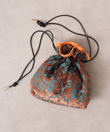 dignity closet ショルダー付き2way巾着バッグ　/　Vary Neon Bag