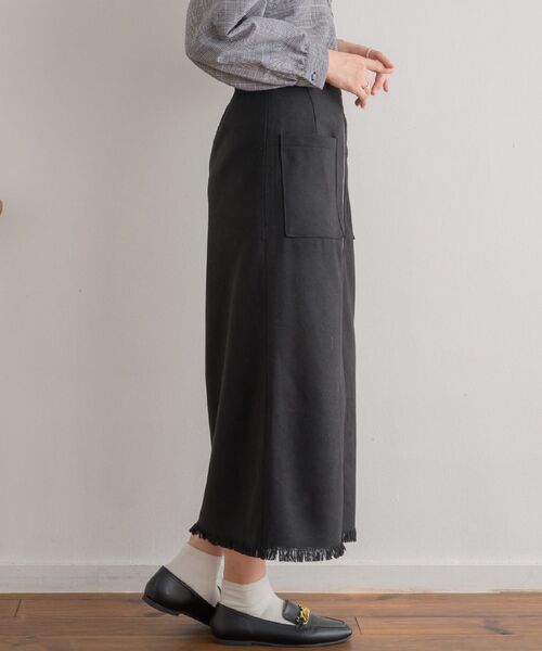 RETRO GIRL(レトロガール)の「前ジップナローSK(スカート・レディース・ブルー系その他2/グレー系その他2/ブラック・FREE)」の11枚目の写真