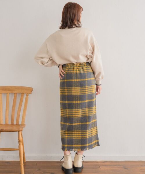 RETRO GIRL(レトロガール)の「前ジップナローSK(スカート・レディース・ブルー系その他2/グレー系その他2/ブラック・FREE)」の20枚目の写真