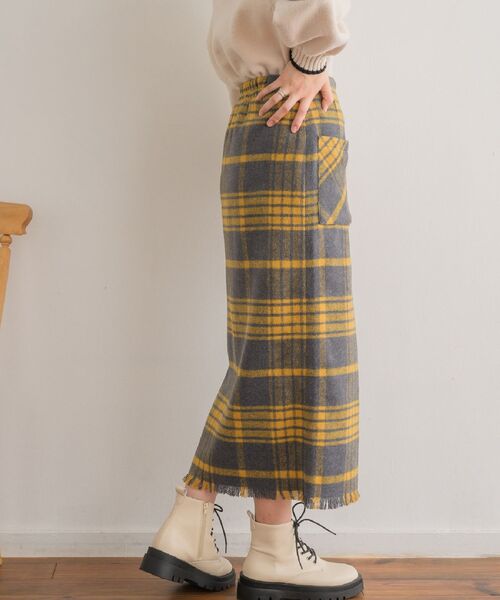 RETRO GIRL(レトロガール)の「前ジップナローSK(スカート・レディース・ブルー系その他2/グレー系その他2/ブラック・FREE)」の22枚目の写真