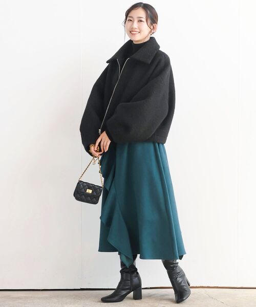 ボリューム袖ZIPジャケット（その他アウター）｜rps（アール