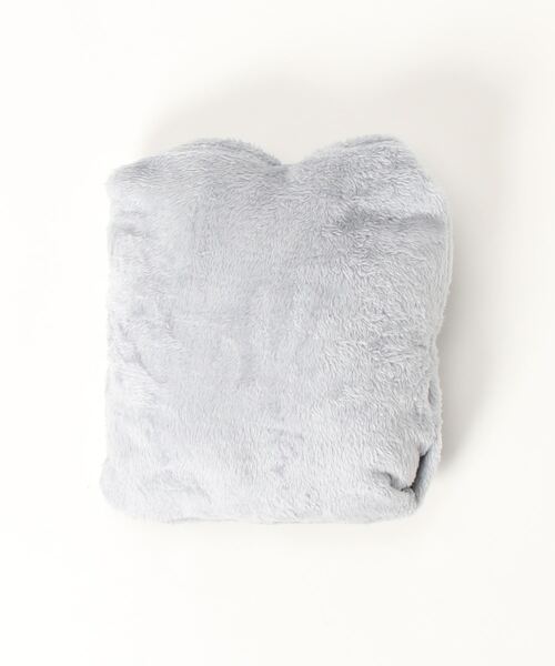 cross marche（クロスマルシェ）の「【温活本舗】着る毛布（ルームウェア/パジャマ・レディース・ピンク/チャコールグレー・フリー）」の13枚目の写真