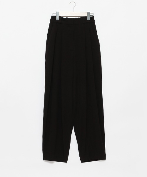petit main LIEN（プティマインリアン）の「【LADIES】【AJUGA.】タックパンツ（大人サイズ）（その他パンツ・レディース・ブラック/グレー・S/M）」の4枚目の写真