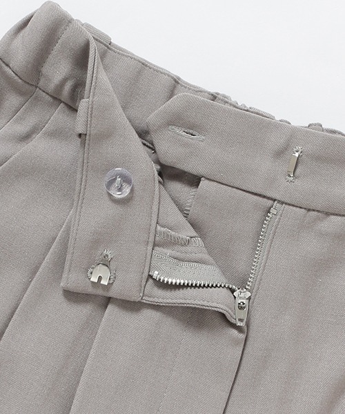 petit main LIEN（プティマインリアン）の「【LADIES】【AJUGA.】タックパンツ（大人サイズ）（その他パンツ・レディース・ブラック/グレー・S/M）」の9枚目の写真