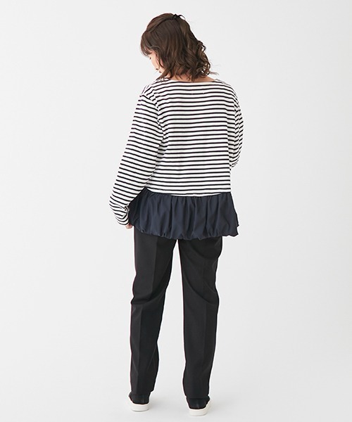 petit main LIEN（プティマインリアン）の「【LADIES】【AJUGA.】タックパンツ（大人サイズ）（その他パンツ・レディース・ブラック/グレー・S/M）」の19枚目の写真