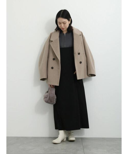 Samansa Mos2 blue(サマンサモスモスブルー)の「コーデュロイジャンスカ(ワンピース・レディース・ブラウン/グレー/ブラック・F)」の22枚目の写真