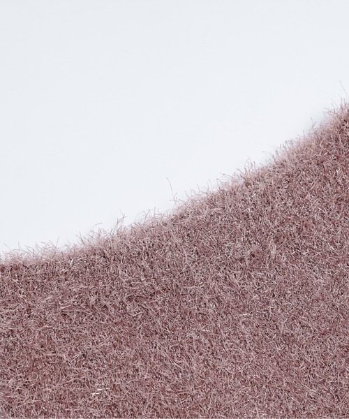 AMELY（エミリー）の「シャギーニットスカート（スカート・レディース・ベージュ/グレー/ピンク系その他/ブラック・フリー）」の9枚目の写真