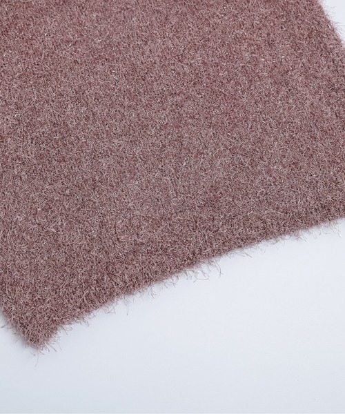 AMELY（エミリー）の「シャギーニットスカート（スカート・レディース・ベージュ/グレー/ピンク系その他/ブラック・フリー）」の19枚目の写真