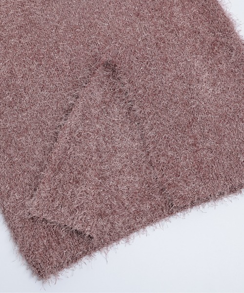 AMELY（エミリー）の「シャギーニットスカート（スカート・レディース・ベージュ/グレー/ピンク系その他/ブラック・フリー）」の17枚目の写真