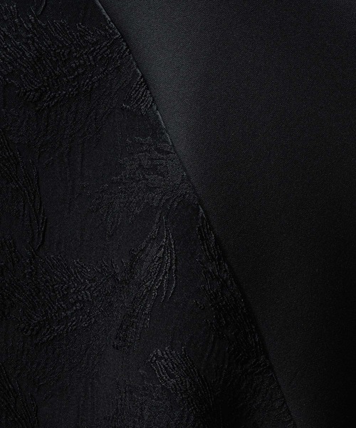 KUUUPY（クーピー）の「Docking Jacquard Pullover - ドッキングジャガードプルオーバー（スウェット・メンズ・ブラック/ホワイト・LARGE/MEDIUM/SMALL）」の5枚目の写真