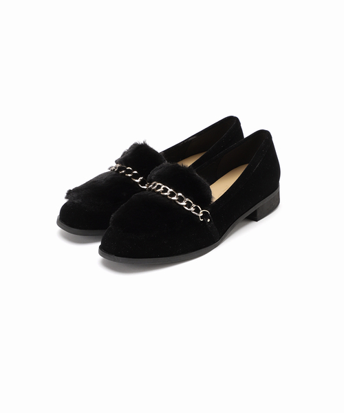 にょにょ LE TALON ブラック ローファー 23 にょにょ LE TALON ブラック ローファー 23 GRISEレザークラシック