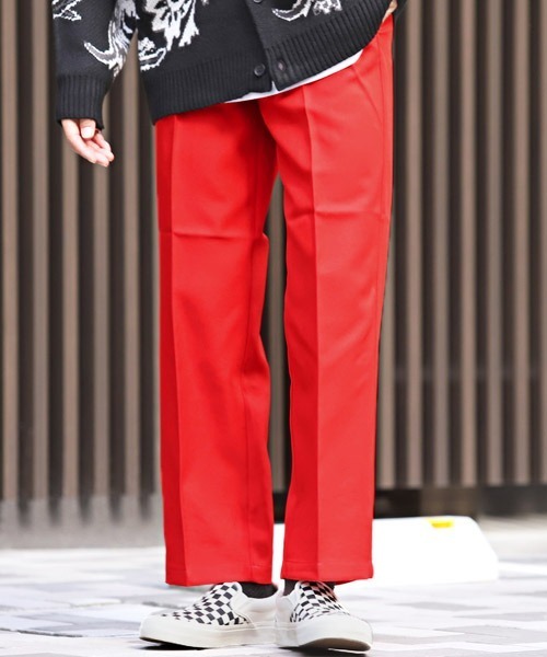 LUXSTYLE(ラグスタイル)の「カラーテーパードパンツ(スラックス・メンズ・ブラウン/レッド/グリーン/オレンジ/ベージュ/イエロー/ブラック・L/XL/M/S)」の6枚目の写真