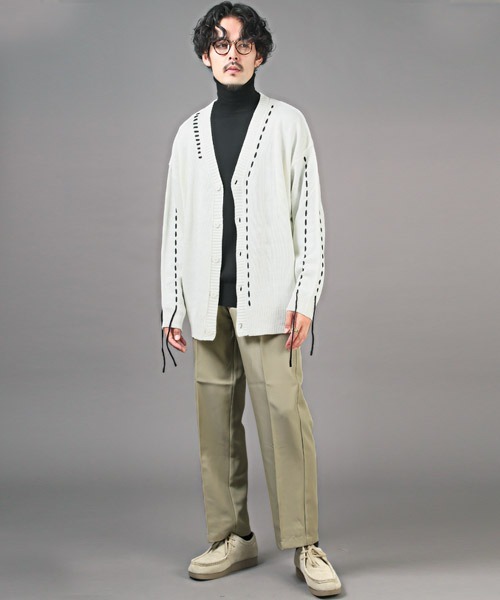 LUXSTYLE(ラグスタイル)の「カラーテーパードパンツ(スラックス・メンズ・ブラウン/レッド/グリーン/オレンジ/ベージュ/イエロー/ブラック・L/XL/M/S)」の15枚目の写真