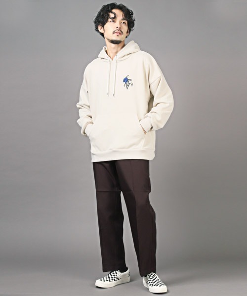 LUXSTYLE(ラグスタイル)の「カラーテーパードパンツ(スラックス・メンズ・ブラウン/レッド/グリーン/オレンジ/ベージュ/イエロー/ブラック・L/XL/M/S)」の16枚目の写真