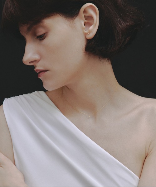 les bonbon(ルボンボン)の「【les bon bon】K18 diamond pierce BOB413(ピアス(両耳用)・レディース・ゴールド・FREE)」の2枚目の写真