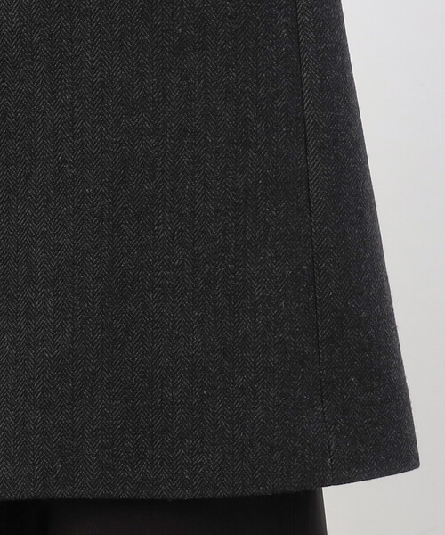 COMME　CA COMMUNE（コムサコミューン）の「ウールライク ツイード チェスターコート（チェスターコート・メンズ・ネイビー/ブラウン/チャコール・SMALL/MEDIUM/LARGE/X-LARGE）」の21枚目の写真