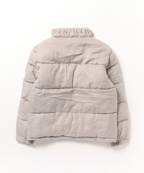 PEN FIELD（ペンフィールド）の「Penfield フェイクスエードスタンド中綿ジャケット（ダウンジャケット/コート・メンズ・グレイッシュベージュ/グレイッシュブルー/チャコールグレー・XL/M/L）」の22枚目の写真