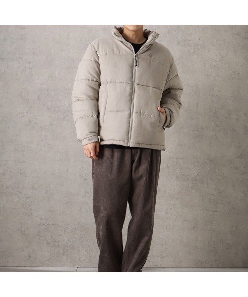 PEN FIELD（ペンフィールド）の「Penfield フェイクスエードスタンド中綿ジャケット（ダウンジャケット/コート・メンズ・グレイッシュベージュ/グレイッシュブルー/チャコールグレー・XL/M/L）」の4枚目の写真