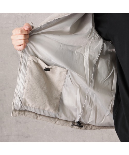 PEN FIELD（ペンフィールド）の「Penfield フェイクスエードスタンド中綿ジャケット（ダウンジャケット/コート・メンズ・グレイッシュベージュ/グレイッシュブルー/チャコールグレー・XL/M/L）」の21枚目の写真