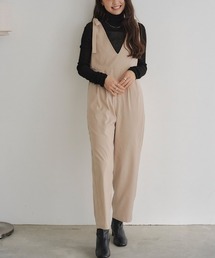 ショルダーリボン付オールインワン