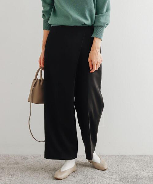 URBAN RESEARCH DOORS（アーバンリサーチドアーズ）の「ラップワイドパンツ（その他パンツ・レディース・ブラック/ネイビー・SMALL/MEDIUM）」の5枚目の写真