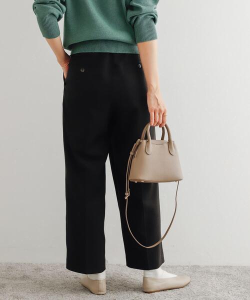 URBAN RESEARCH DOORS（アーバンリサーチドアーズ）の「ラップワイドパンツ（その他パンツ・レディース・ブラック/ネイビー・SMALL/MEDIUM）」の8枚目の写真