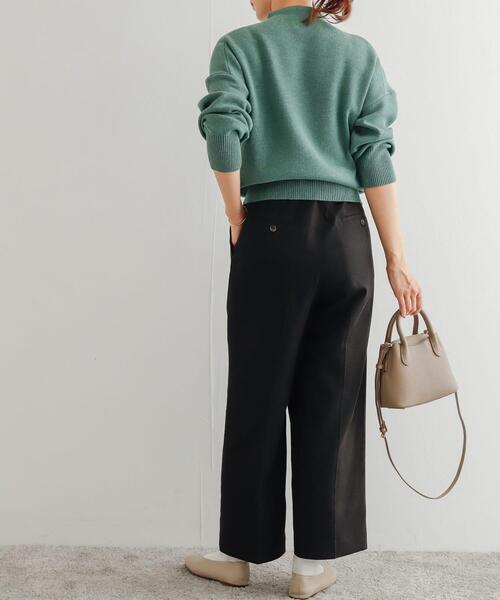 URBAN RESEARCH DOORS（アーバンリサーチドアーズ）の「ラップワイドパンツ（その他パンツ・レディース・ブラック/ネイビー・SMALL/MEDIUM）」の9枚目の写真