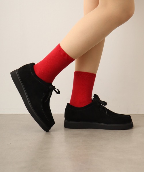 LibertyDoll（リバティードール）の「LIBERTYDOLL カジュアルスウェード モカシンシューズ（モカシン/デッキシューズ・レディース・グレー/ブラウン/ダークブラウン/ブラック/ベージュ/ネイビー・L/LL/S/M）」の18枚目の写真