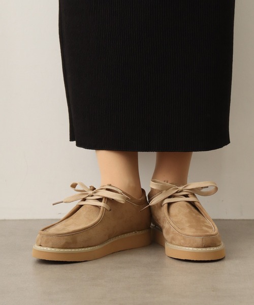 LibertyDoll（リバティードール）の「LIBERTYDOLL カジュアルスウェード モカシンシューズ（モカシン/デッキシューズ・レディース・グレー/ブラウン/ダークブラウン/ブラック/ベージュ/ネイビー・L/LL/S/M）」の22枚目の写真