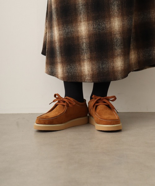 LibertyDoll（リバティードール）の「LIBERTYDOLL カジュアルスウェード モカシンシューズ（モカシン/デッキシューズ・レディース・グレー/ブラウン/ダークブラウン/ブラック/ベージュ/ネイビー・L/LL/S/M）」の21枚目の写真