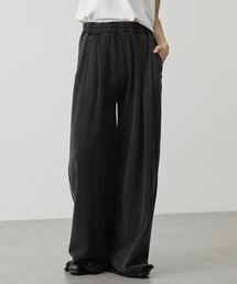 CALLNE（カルネ）の「【CALLNE】2tuck Cutoff Sweat Slacks / 2タックカットオフ スウェットスラックス（スウェットパンツ）」