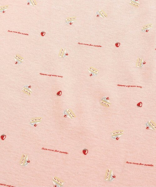 apres les cours(アプレレクール)の「GIRLSフライス総柄キャミソール_一部WEB限定カラー(キャミソール・キッズ・ラベンダー/サーモンピンク/ベージュ/アイボリー・100/90/120/130/80/110)」の12枚目の写真