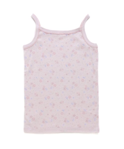 apres les cours(アプレレクール)の「GIRLSフライス総柄キャミソール_一部WEB限定カラー(キャミソール・キッズ・ラベンダー/サーモンピンク/ベージュ/アイボリー・100/90/120/130/80/110)」の16枚目の写真