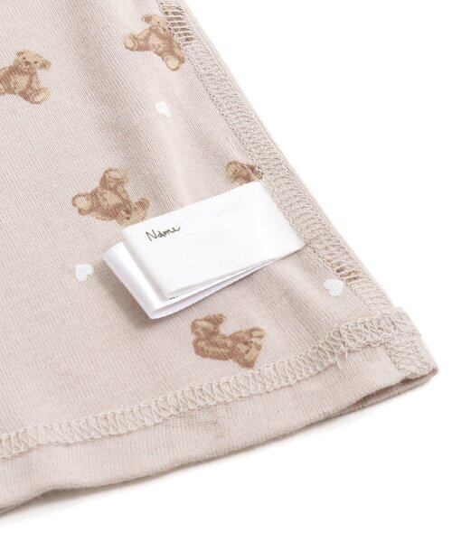 apres les cours(アプレレクール)の「GIRLSフライス総柄キャミソール_一部WEB限定カラー(キャミソール・キッズ・ラベンダー/サーモンピンク/ベージュ/アイボリー・100/90/120/130/80/110)」の20枚目の写真