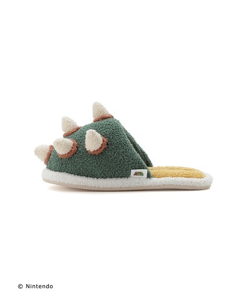gelato pique（ジェラートピケ）の「【スーパーマリオ】【ユニセックス】ベビモコこうらルームシューズ（ルームシューズ/スリッパ・レディース・グリーン・S-M/M-L）」の3枚目の写真
