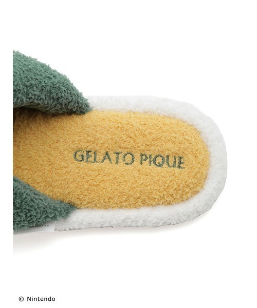 gelato pique（ジェラートピケ）の「【スーパーマリオ】【ユニセックス】ベビモコこうらルームシューズ（ルームシューズ/スリッパ・レディース・グリーン・S-M/M-L）」の5枚目の写真