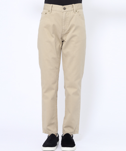 X-girl（エックスガール）の「STAR POCKET TAPERED PANTS（その他パンツ・レディース・ベージュ/ネイビー・0/2/1）」の3枚目の写真