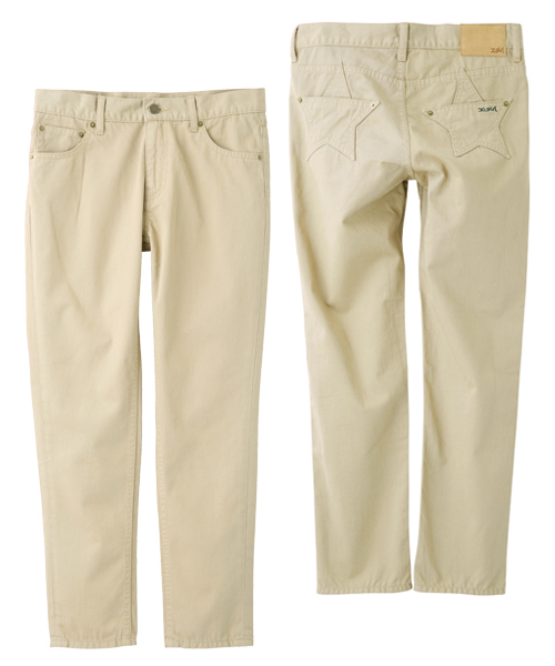 X-girl（エックスガール）の「STAR POCKET TAPERED PANTS（その他パンツ・レディース・ベージュ/ネイビー・0/2/1）」の8枚目の写真