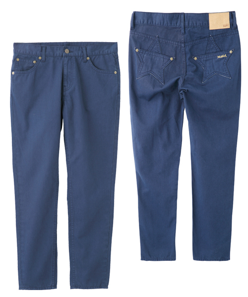 X-girl（エックスガール）の「STAR POCKET TAPERED PANTS（その他パンツ・レディース・ベージュ/ネイビー・0/2/1）」の9枚目の写真