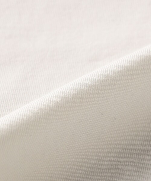 quaranciel(カランシエル)の「quaranciel:〈洗濯機可能〉ラウンドヘム ロングスリーブ コンパクト Tシャツ(Tシャツ/カットソー・レディース・チャコールグレー/ホワイト/オフホワイト/ブラック・ONE SIZE)」の16枚目の写真
