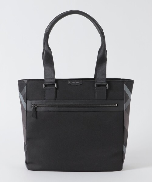 BLACK LABEL CRESTBRIDGE(ブラックレーベル・クレストブリッジ)の「コーデュラバリスティックスリムトート(トートバッグ・メンズ・ブラック/ネイビー・FREE)」の4枚目の写真