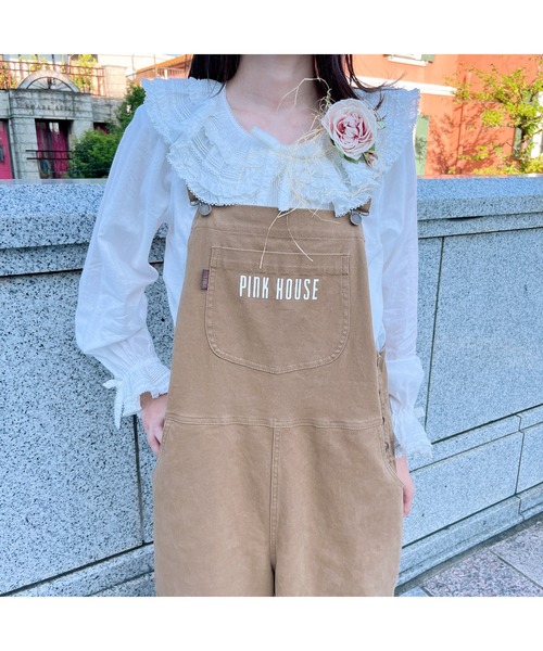 最終価格　ピンクハウス　2022　ローンフリル襟つきカットソー　定価20900円 フリル襟付きローンブラウス（Tシャツ/カットソー）｜PINK HOUSE