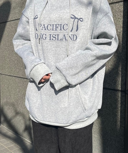 セール】リボンデザインパーカー（パーカー）｜cuorequal（クオレ