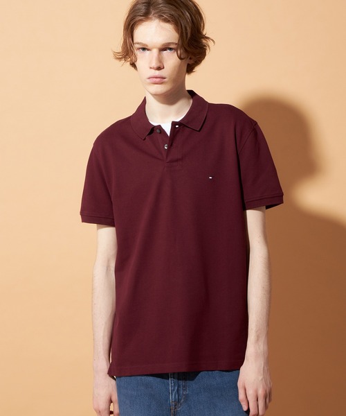 TOMMY HILFIGER（トミーヒルフィガー）の「【Safari掲載】【OCEANS掲載】【ESSENTIALS】レギュラーポロシャツ（ポロシャツ・メンズ・オレンジ/ネイビー/グリーン/ブルー系その他/ピンク/グリーン系1/ブルー/ライトブルー/イエロー/ベージュ/ボルドー/オレンジ系その他/ブルー系その他2・LARGE/X-LARGE/SMALL/MEDIUM）」の11枚目の写真