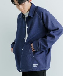 ITEMS URBANRESEARCH | 『イージーケア/UVカット』シンセティックデニム コントラステッチコーチジャケット(ブルゾン)