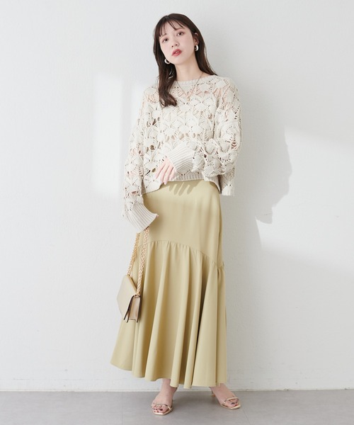 natural couture（ナチュラルクチュール）の「ハンドニット風