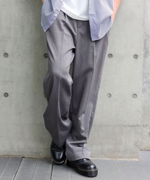 SPINNS | 【サイズ展開あり・ユニセックスで着用可能】テーラードスラックスパンツ(スラックス)